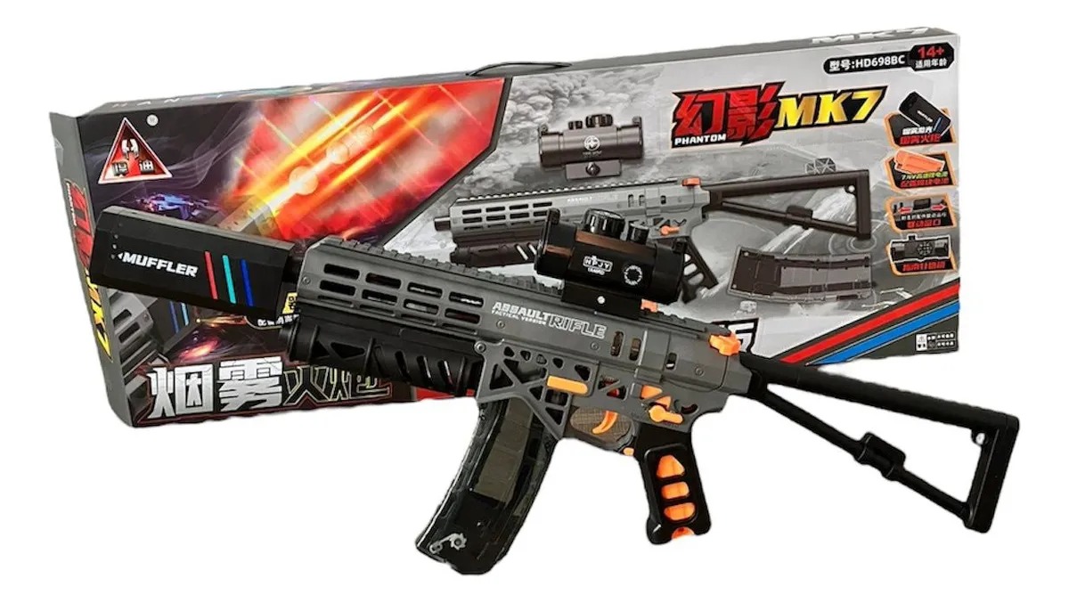 Miniatura 4 de Pistola Rifle Hidrogel Recargable